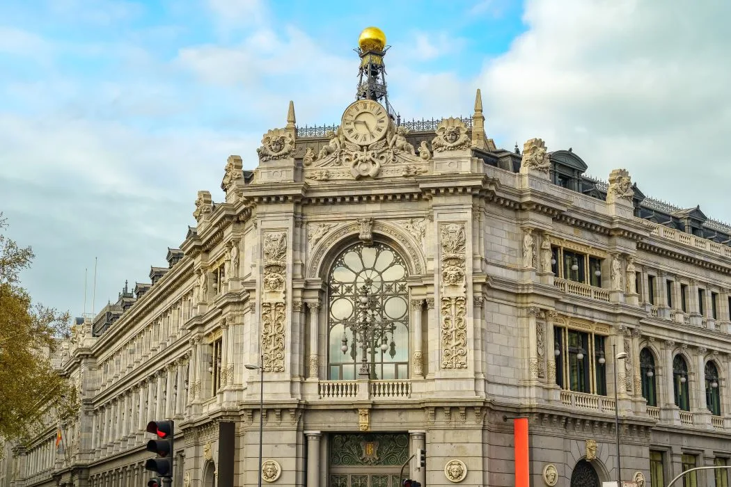 Fachada de la sede del Banco de España en Madrid